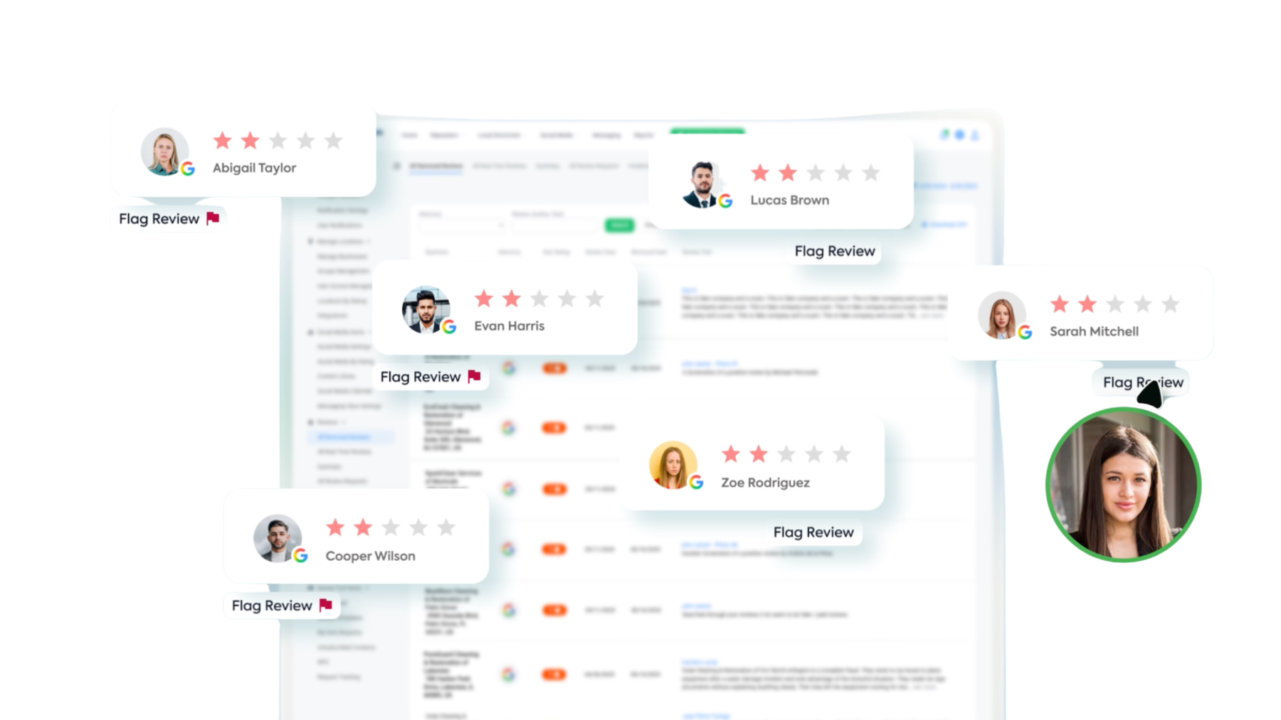 Flagging illegitimate reviews for dispute