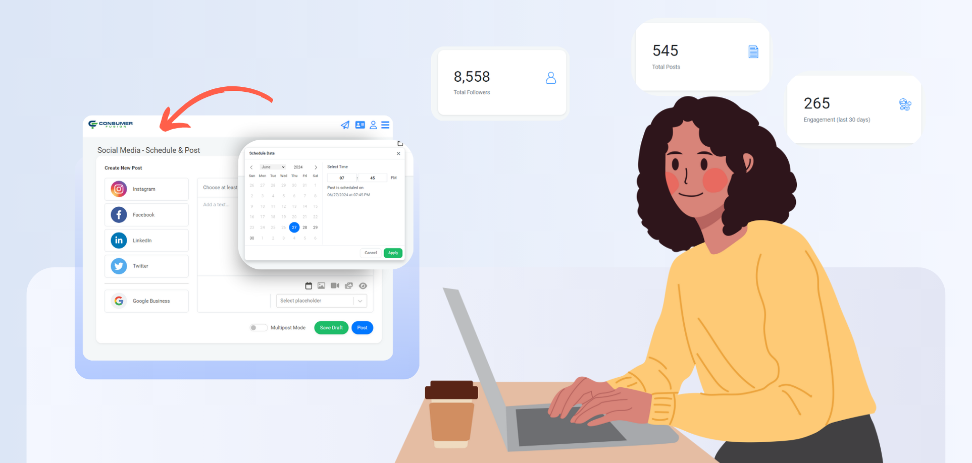 Simplifying Social Media Management with Consumer Fusion