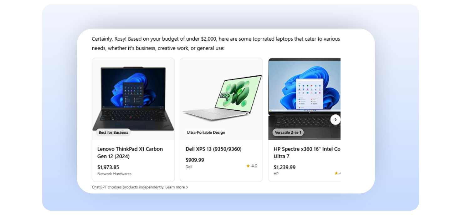 ChatGPT Search Google AI Mode